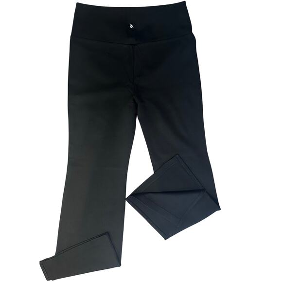 Lou & Grey For Loft Women Black Elastic Waist PullOn Stretch Knit Leggings L NWT - Picture 7 of 7